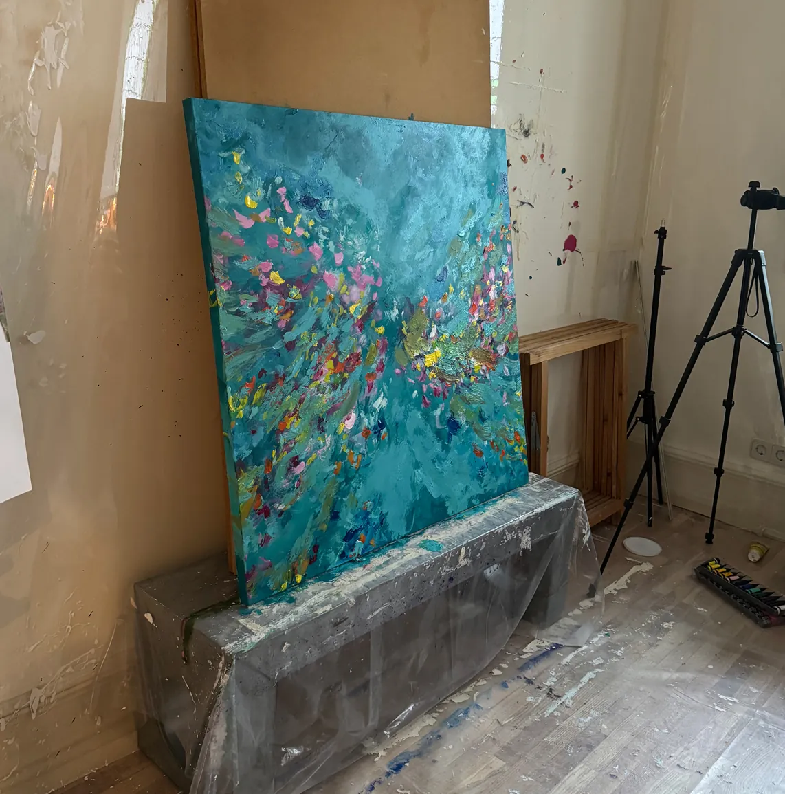 Turquoise in Motion - View 2