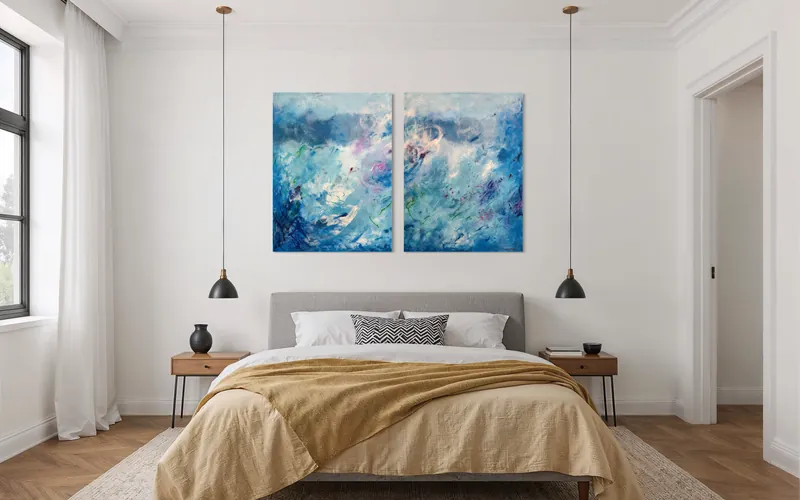 UNTITLED diptych (EMERGENT 13)