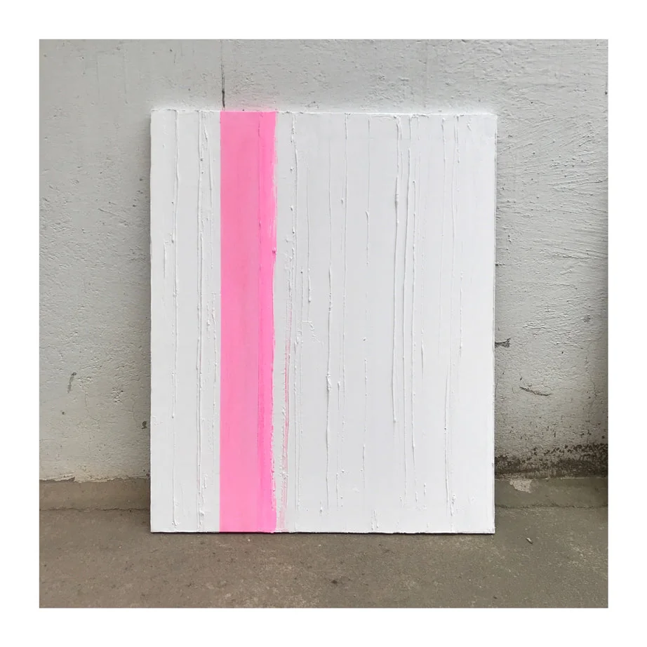 Diptych Yellow & Pink - View 2